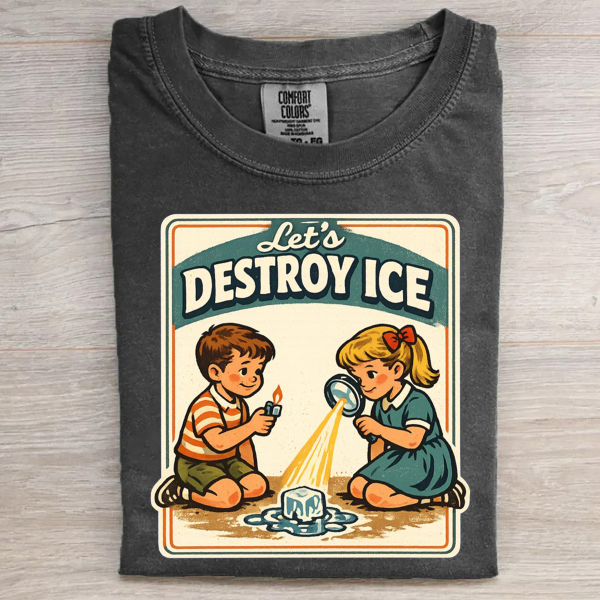 Let's Destroy Ice T-shirt