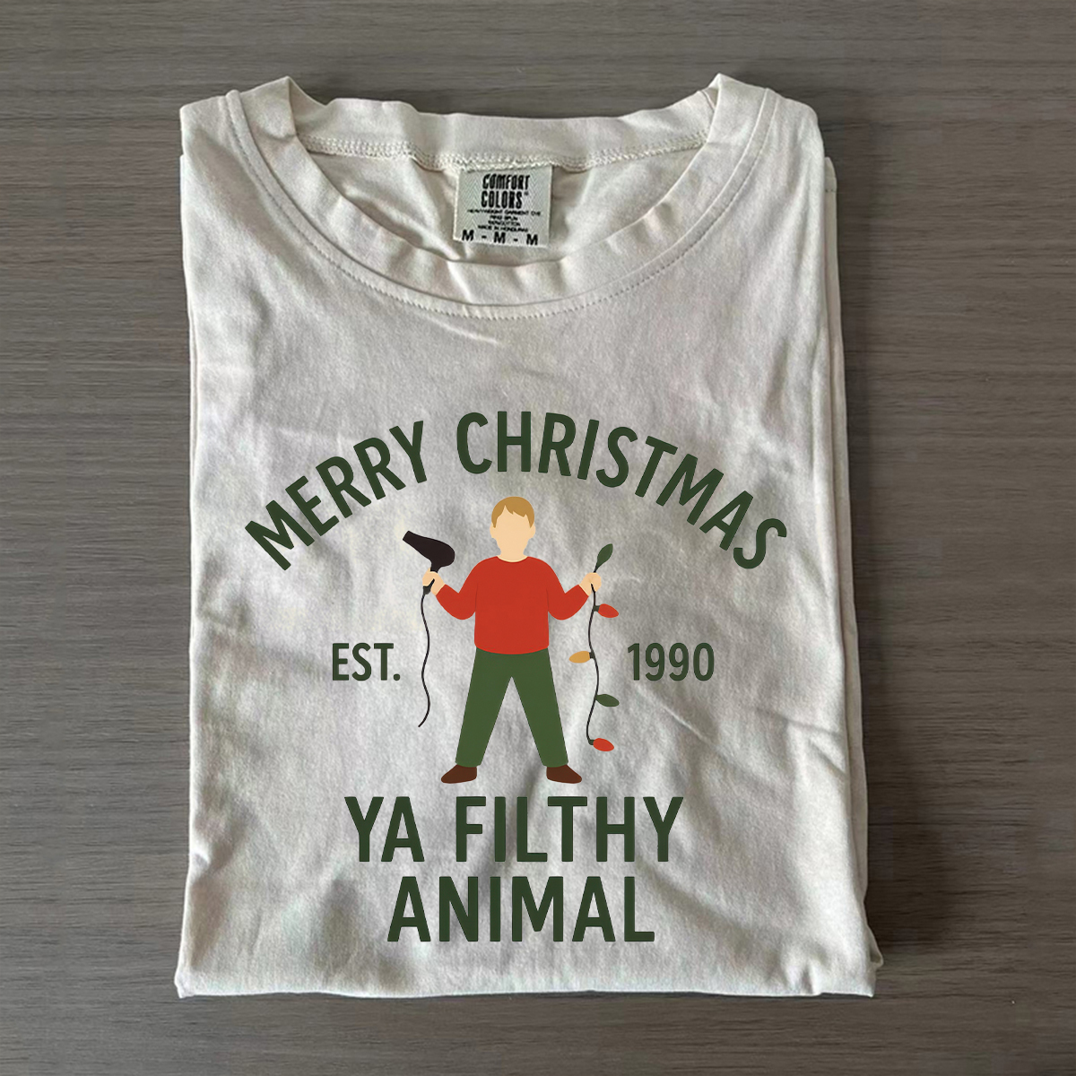 Merry Christmas Ya Filthy Animal T-shirt
