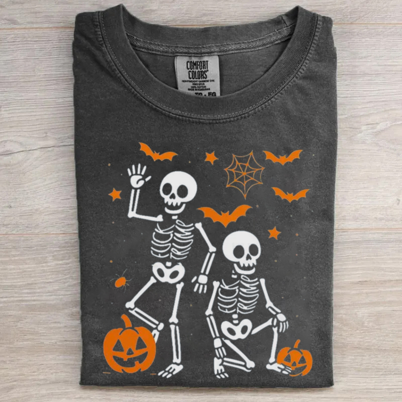 Slightly Subtle Anti Trump Halloween Skeleton T-shirt