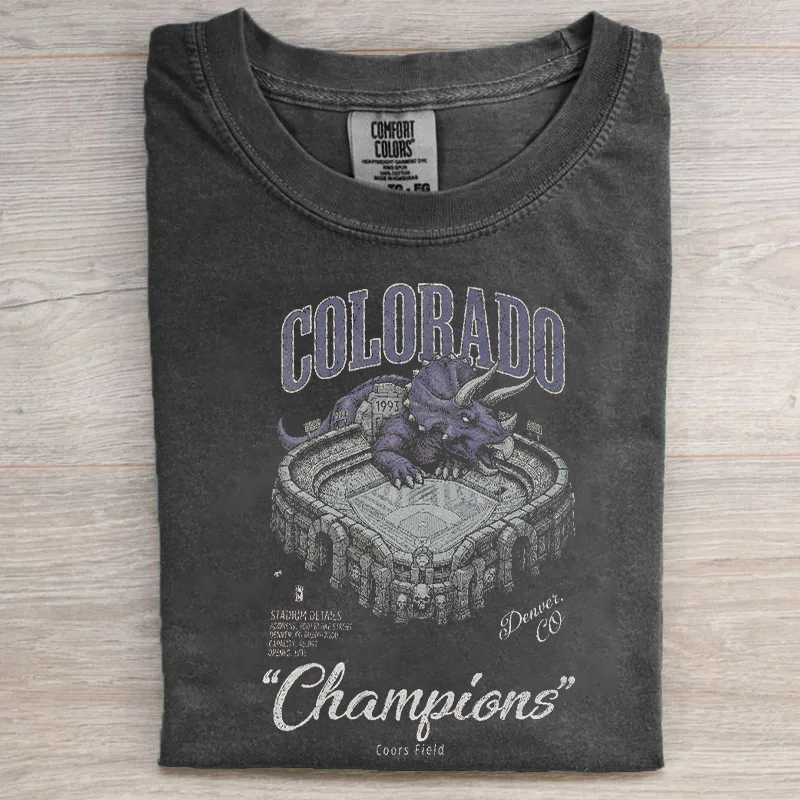 Colorado Champions Baseball T-shirt