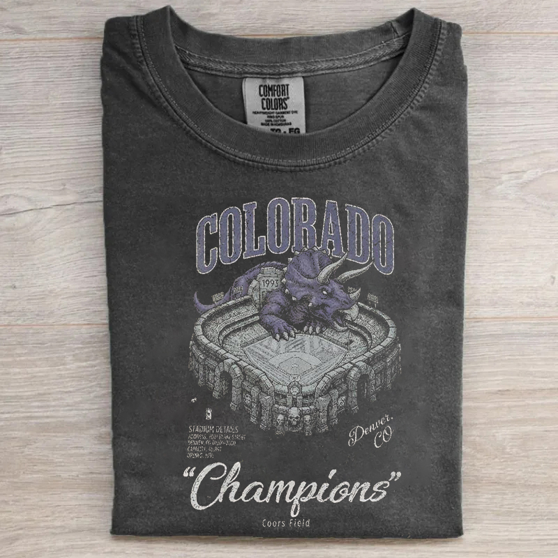 Colorado Champions Baseball T-shirt