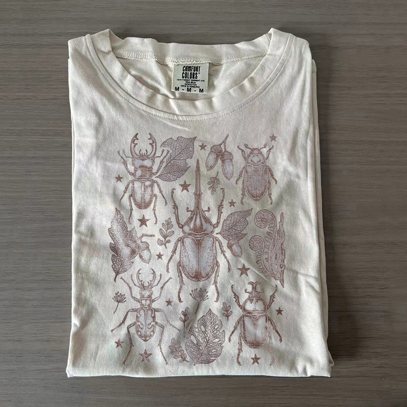 Beetle Insect Nature Bug Lover T-shirt