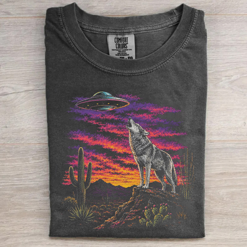 Vintage Howling Wolf T-shirt