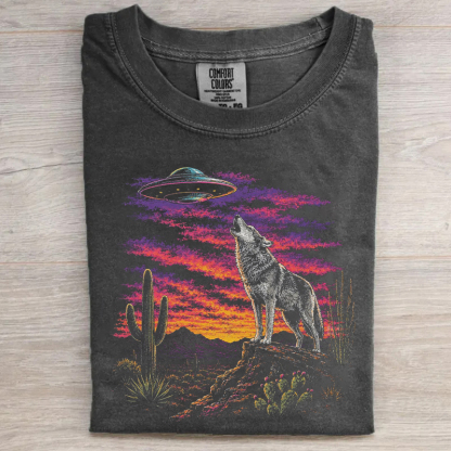 Vintage Howling Wolf T-shirt