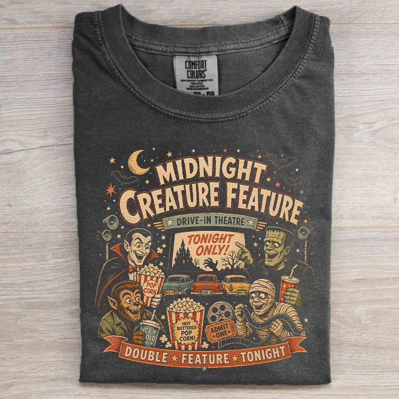 Midnight Creature Feature T-shirt