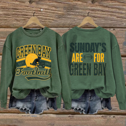 Green Bay Football Game Day Sweatshirt