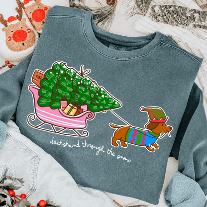 Funny Christmas Dog Sweatshirt