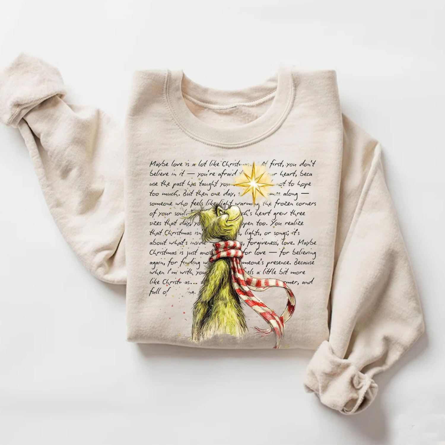 Grinch Christmas Sweatshirt