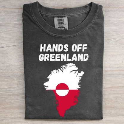 Hands Off Greenland T-shirt