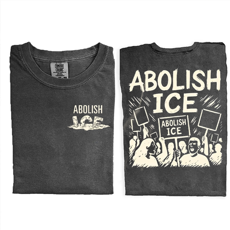 Abolish Ice No Human Is Illegal T-shirt