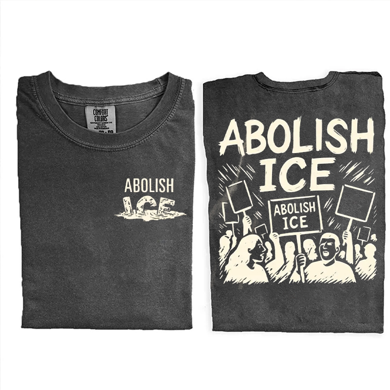 Abolish Ice No Human Is Illegal T-shirt