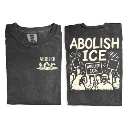 Abolish Ice No Human Is Illegal T-shirt