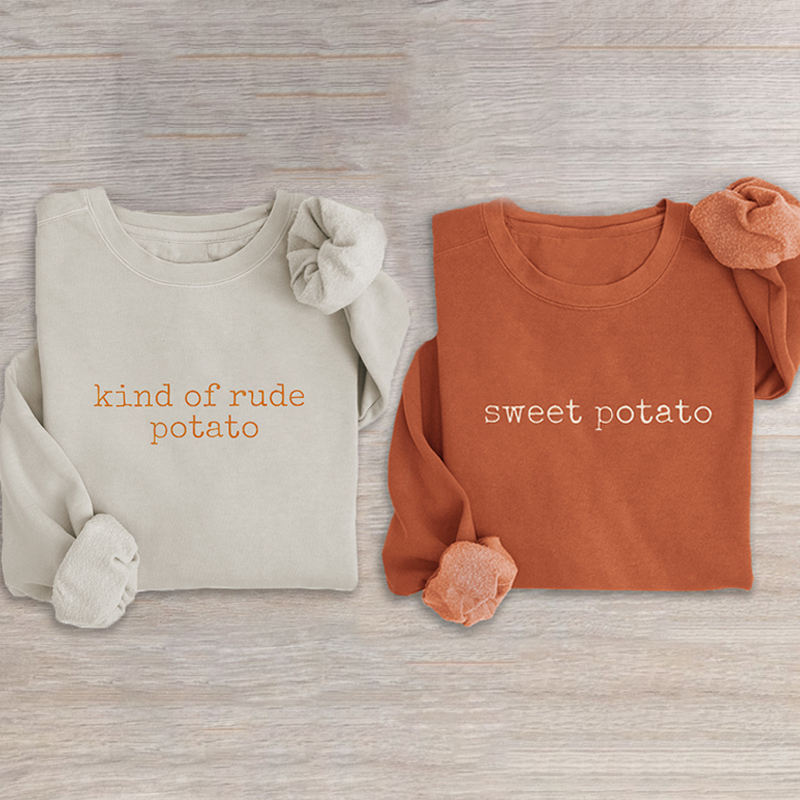 Sweet potato, Kind Of Rude potato Unisex Sweatshirt