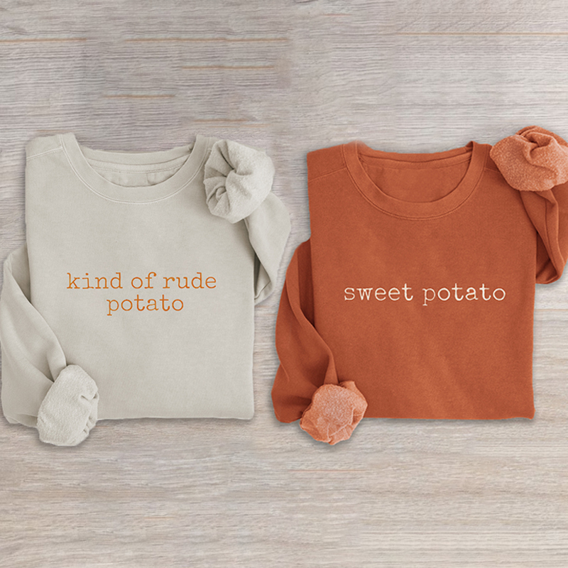 Sweet potato, Kind Of Rude potato Unisex Sweatshirt