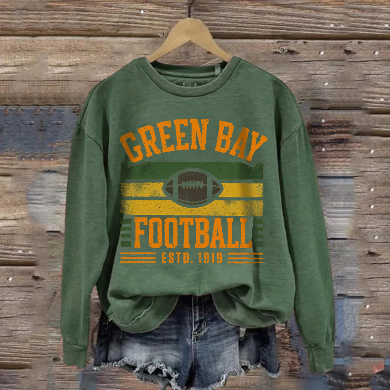 Vintage Green Bay Football Sweatshirt