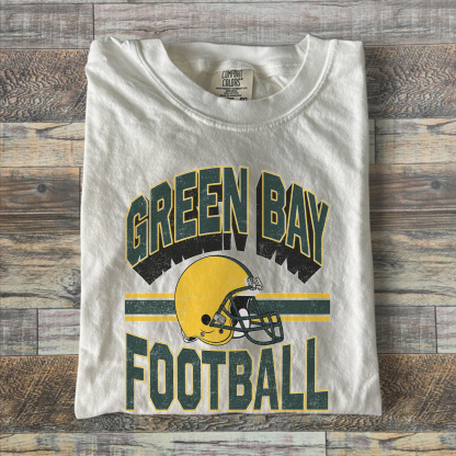 Green Bay Football Vintage Style T-shirt