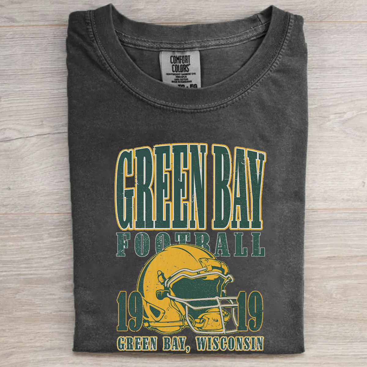 Green Bay Football Vintage Style T-shirt