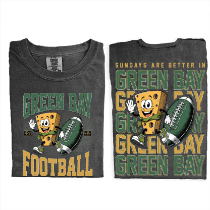 Green Bay Football Two-Sided T-shirt