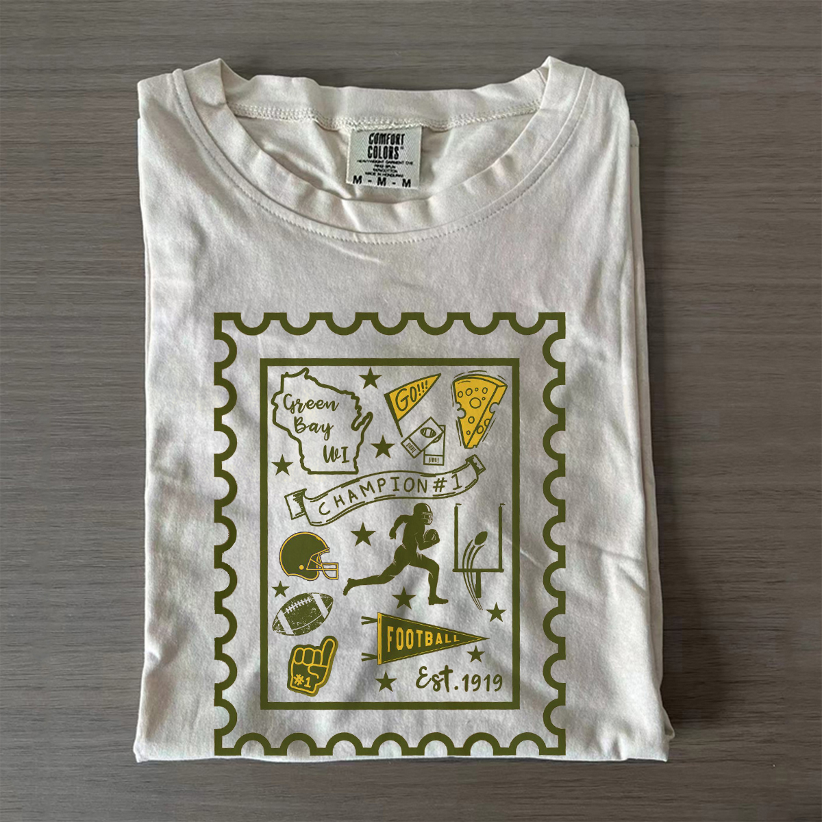 Vintage Green Bay Football T-shirt