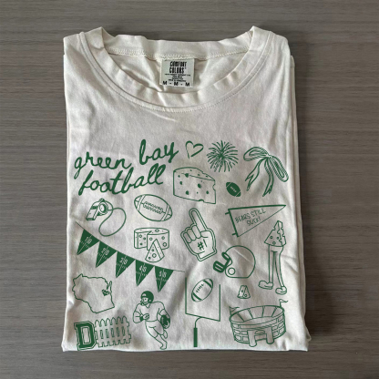 Green Bay Cheesehead Football T-shirt