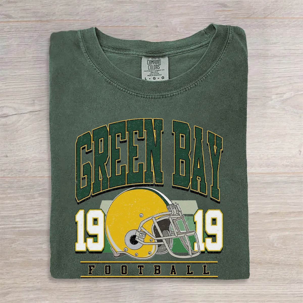 Green Bay Football Vintage Style T-shirt