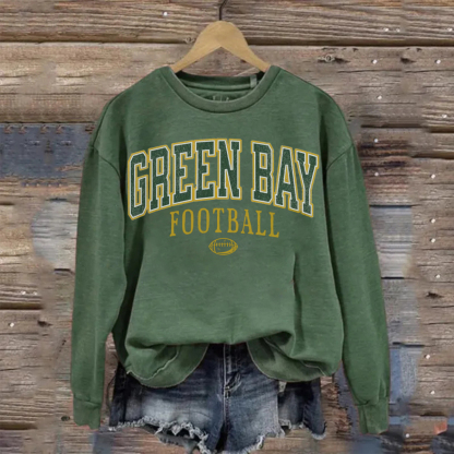 Vintage Green Bay Football Crewneck Sweatshirt
