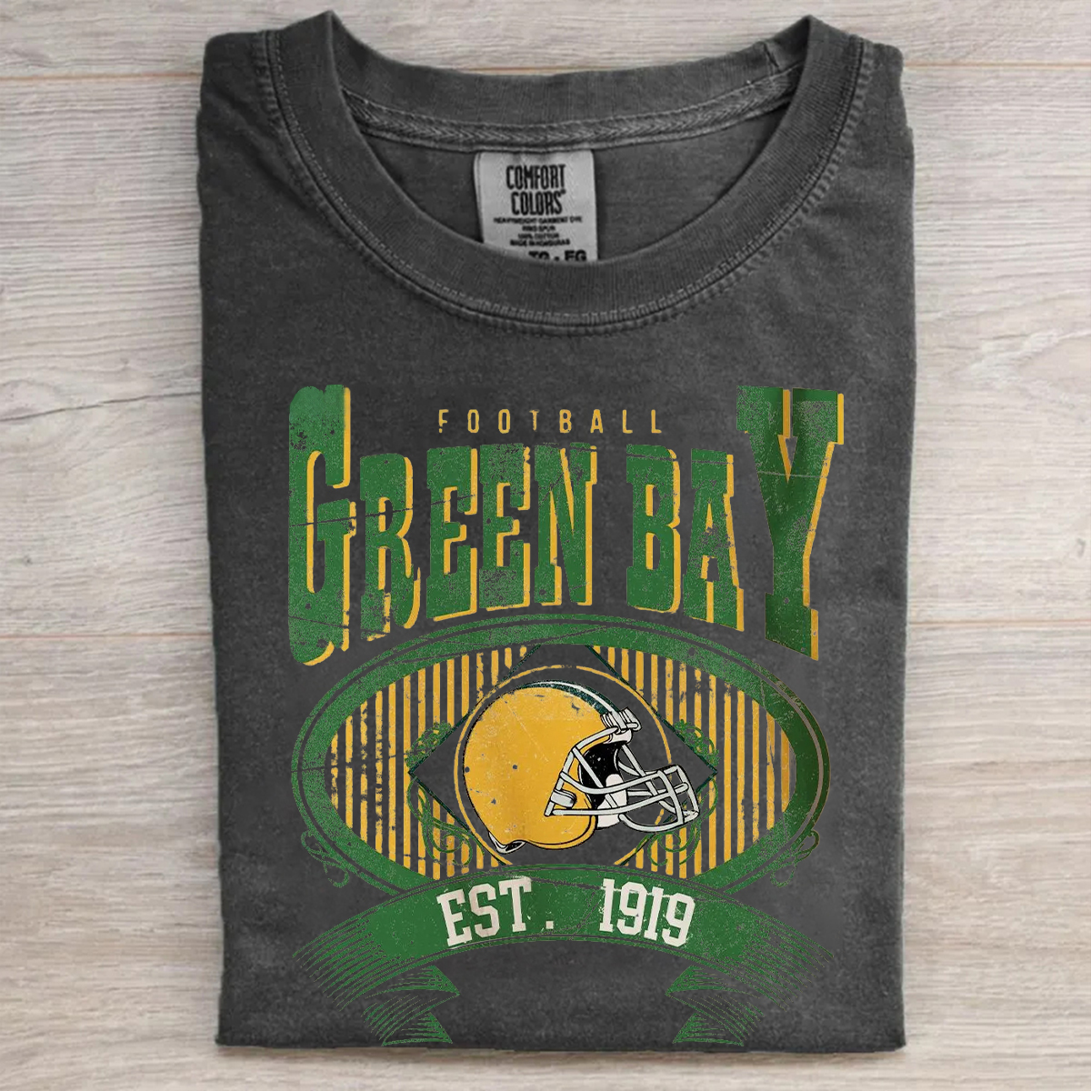 Green Bay Football Vintage Style T-shirt