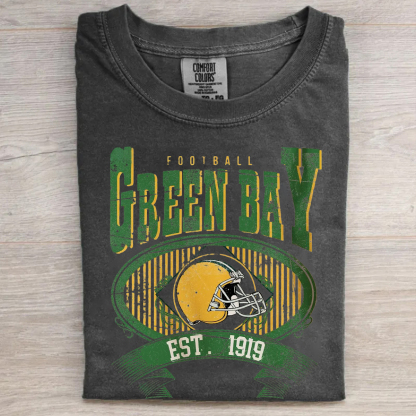 Green Bay Football Vintage Style T-shirt