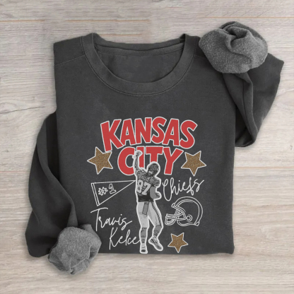 Kansas City Football Digital Download Sweatshirt