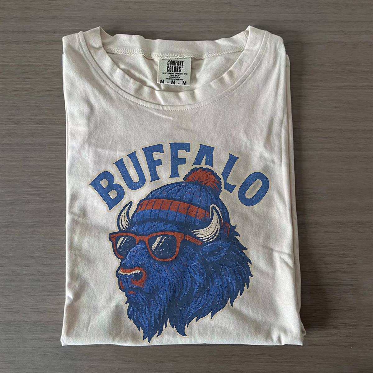 Retro Style Buffalo Football T-shirt