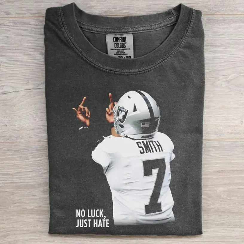 Geno Smith No Luck Just Hate T-shirt