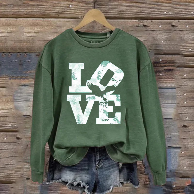 Philly LOVE Philadelphia Football Sweatshirt