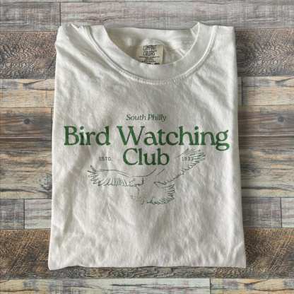 South Philly Bird Watching Club Philadelphia Football T-shirt