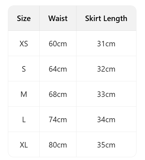 Bubble skirt (short skirt)