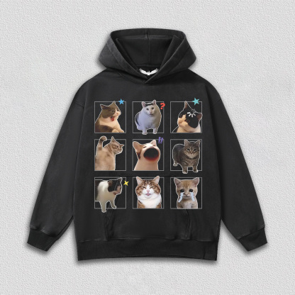 Fun Cat Expression T-Shirt