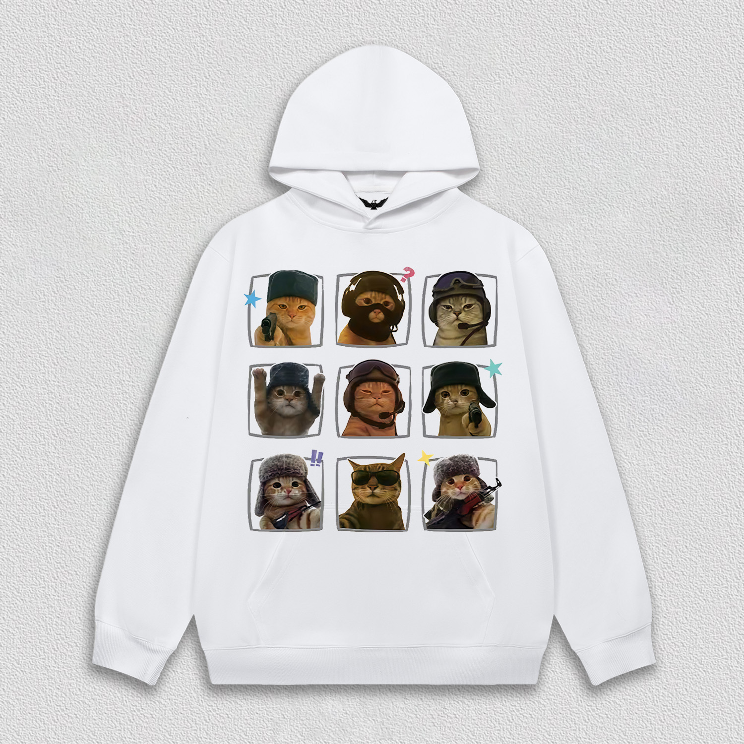 "Tactical Cat" Nine - Grid T-Shirt