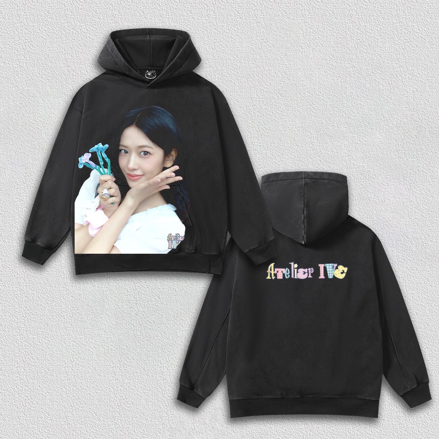 ATELIER IVE  An Yu-jin HOODIES