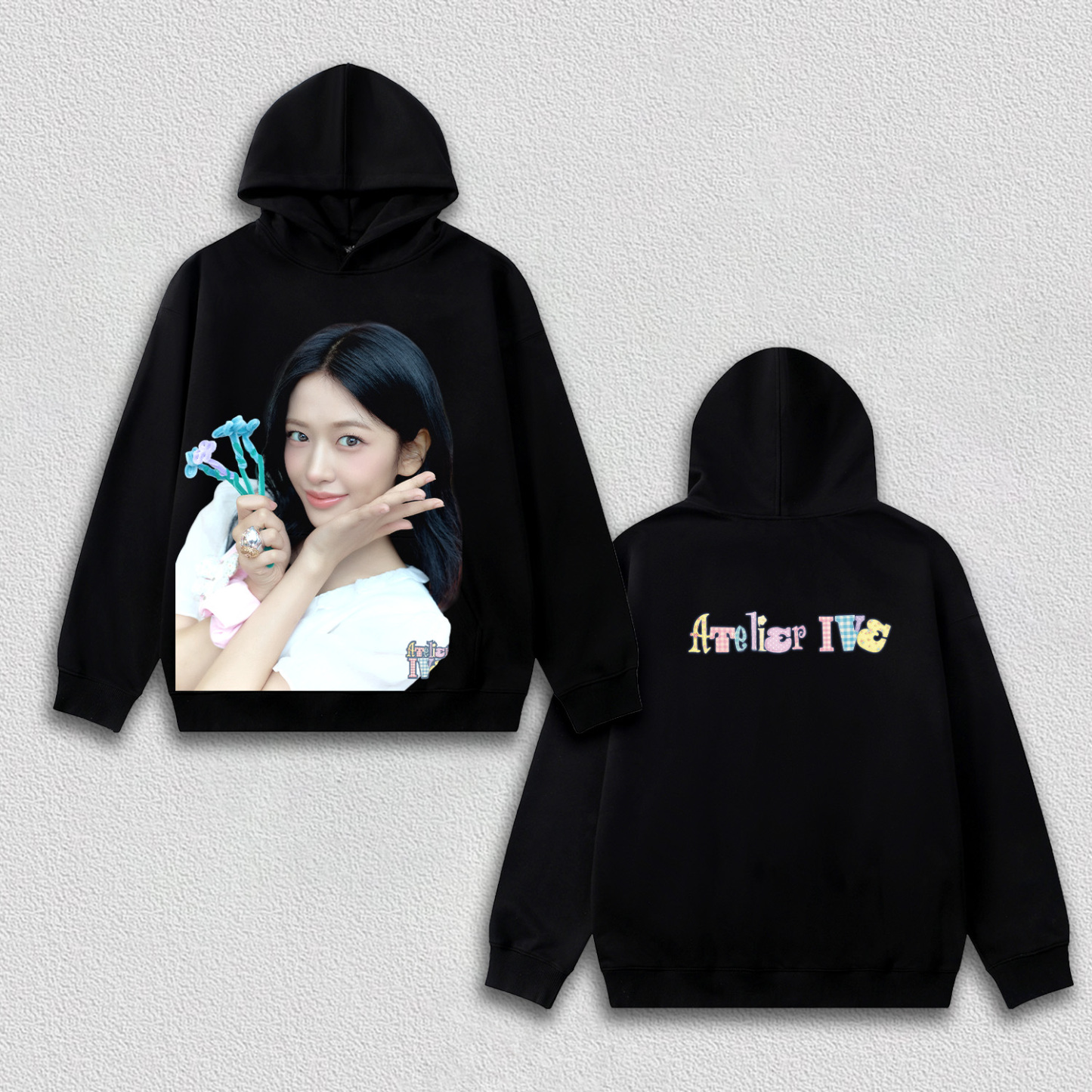 ATELIER IVE  An Yu-jin HOODIES