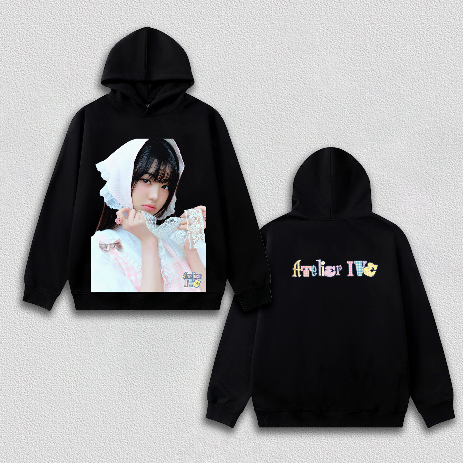 ATELIER IVE  An Yu-jin HOODIES
