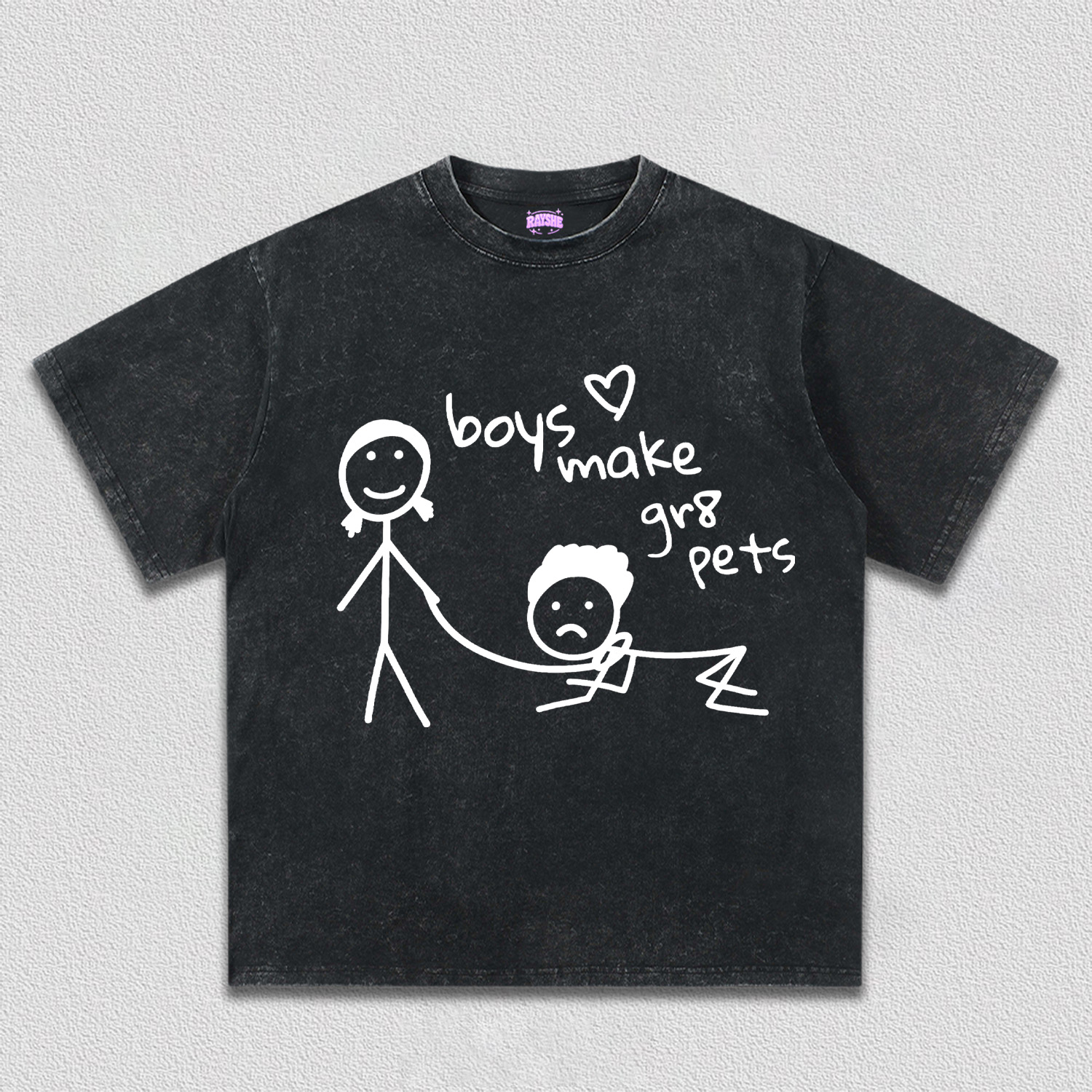 BOY MAKE GR8 PETS TEE