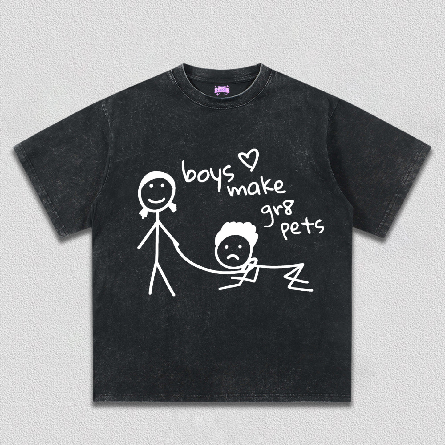 BOY MAKE GR8 PETS TEE