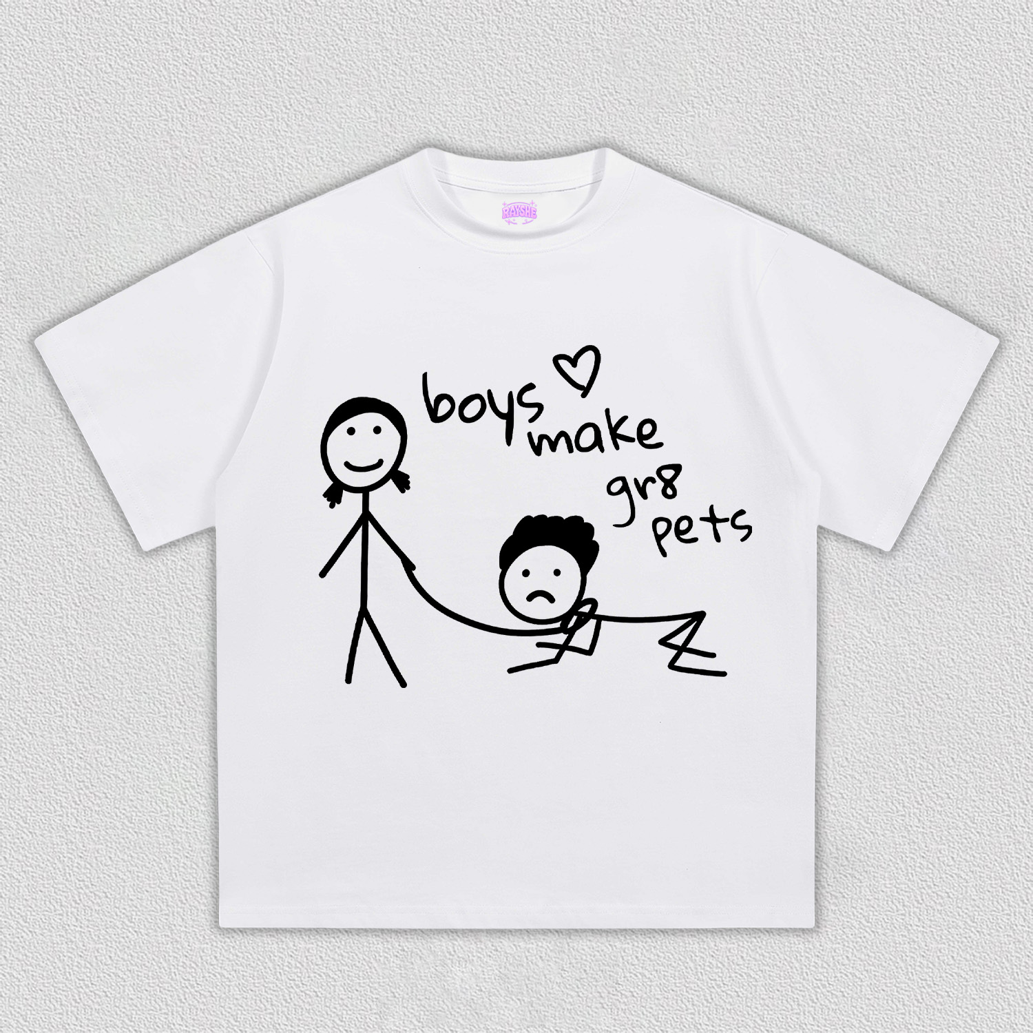 BOY MAKE GR8 PETS TEE