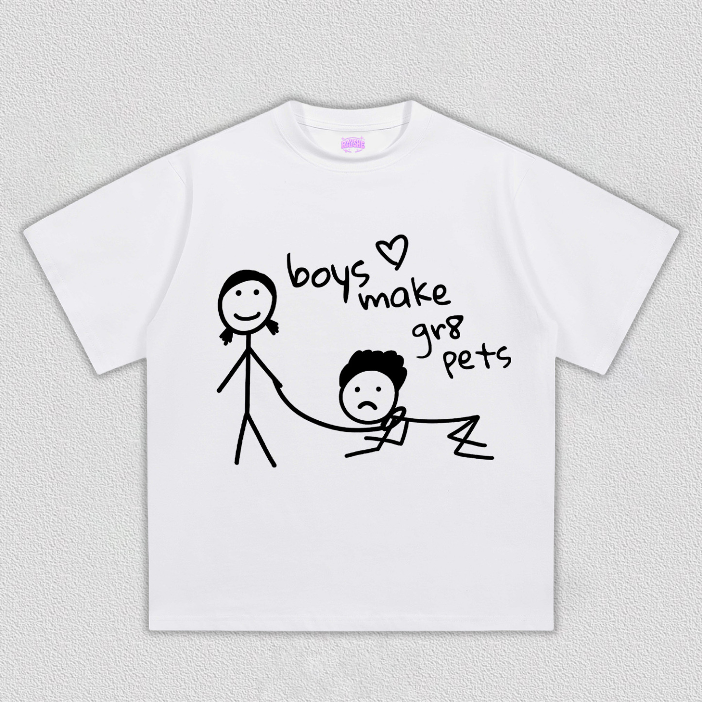BOY MAKE GR8 PETS TEE
