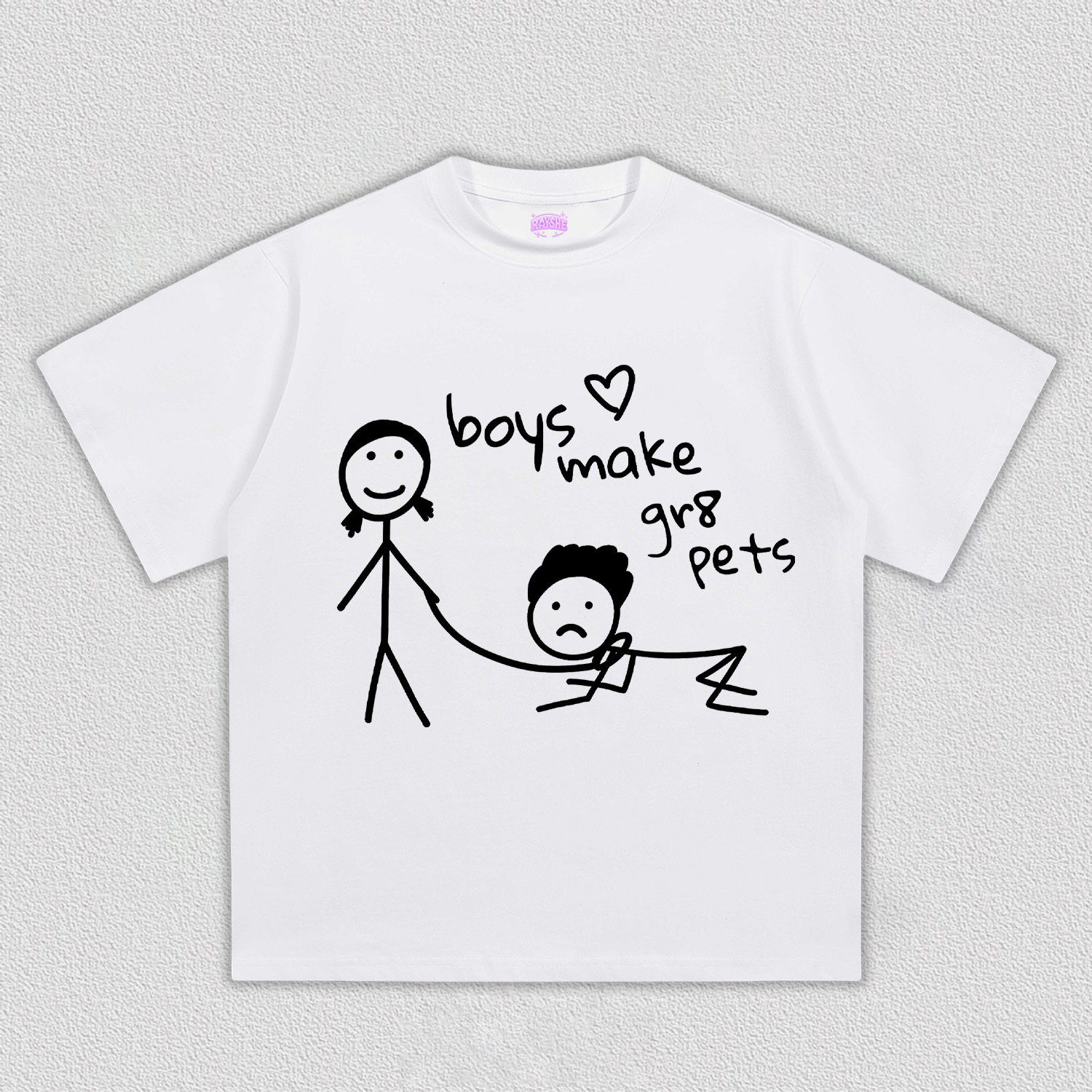 BOY MAKE GR8 PETS TEE