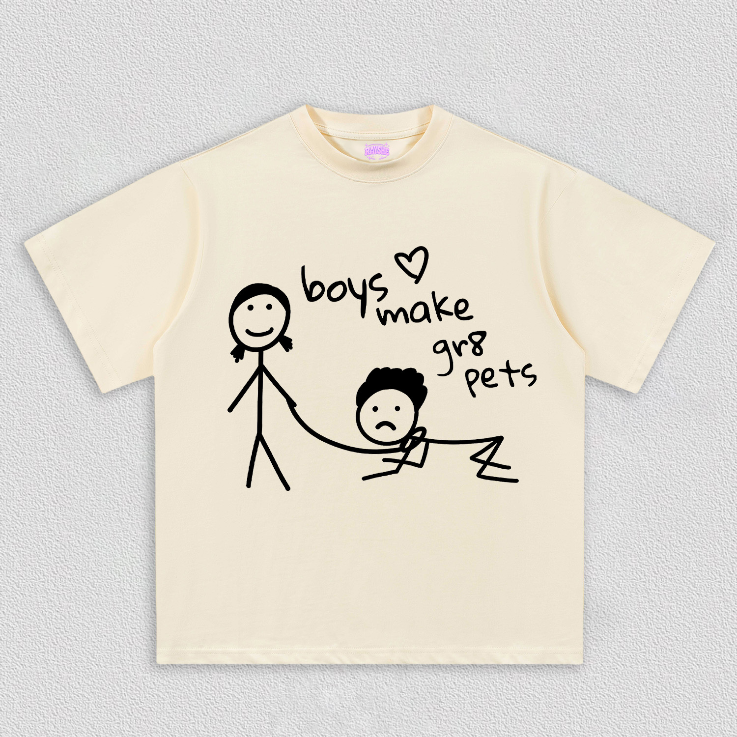 BOY MAKE GR8 PETS TEE