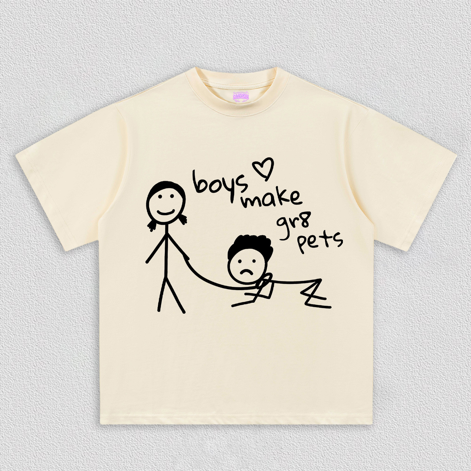 BOY MAKE GR8 PETS TEE