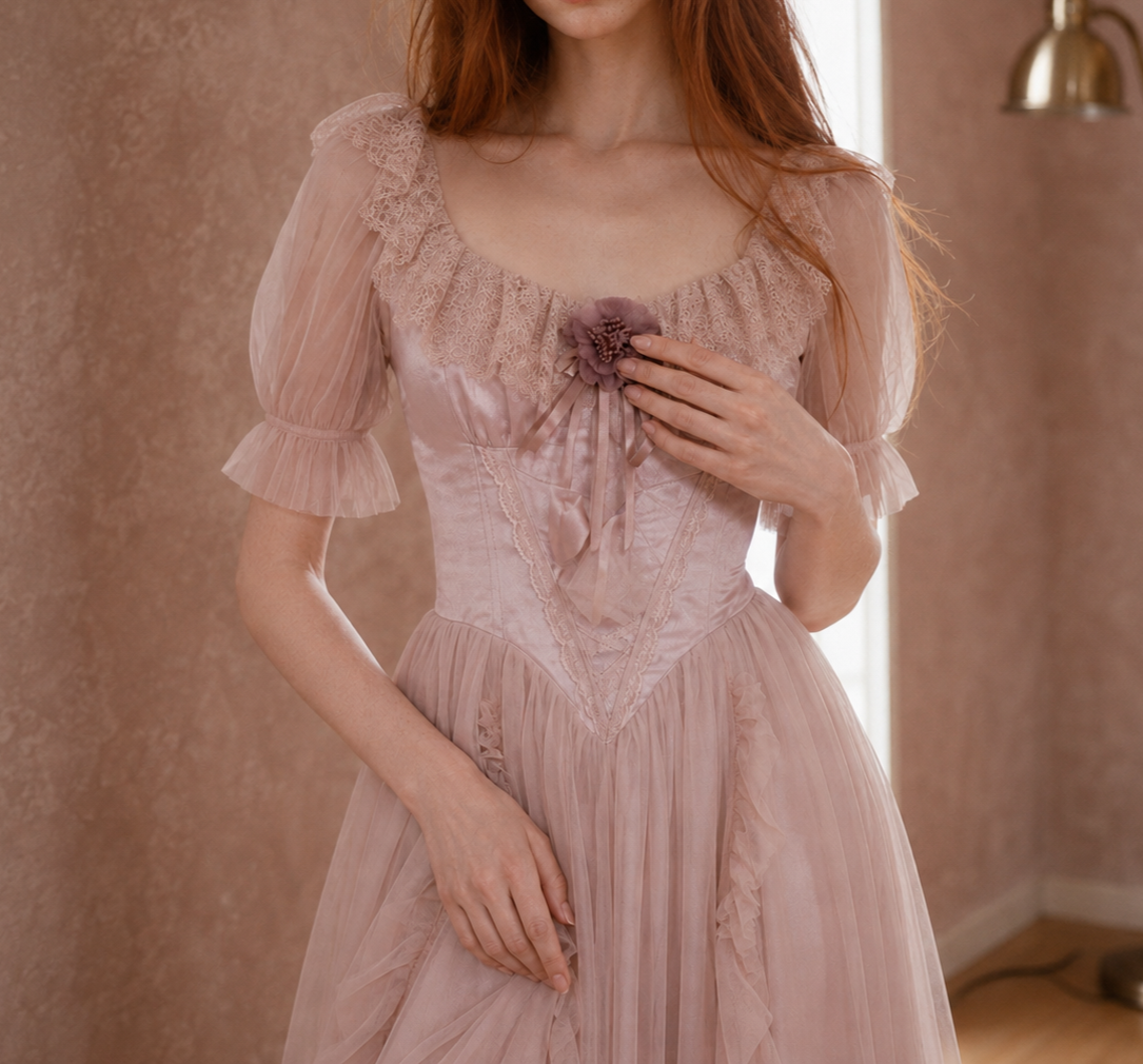 Moonlit Lace Reverie