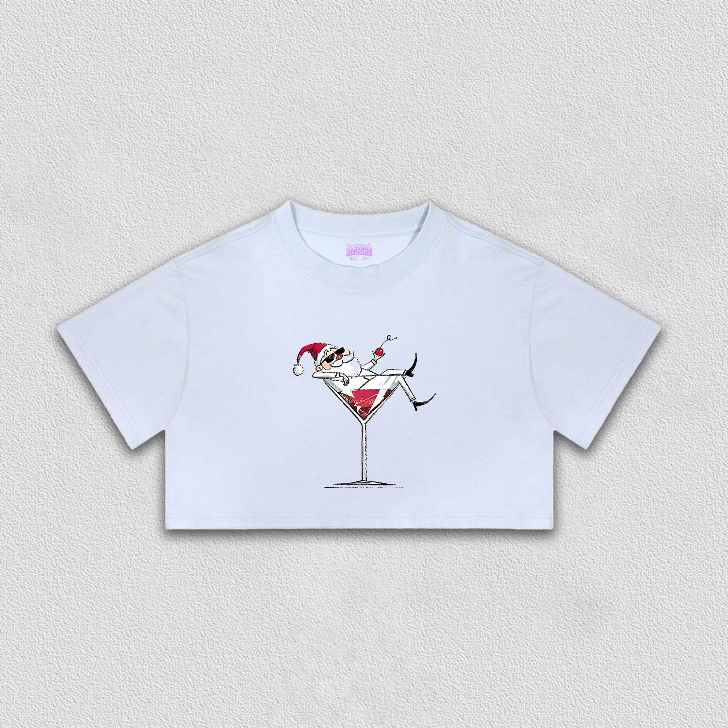 Christmas Collection Crop Tee-2