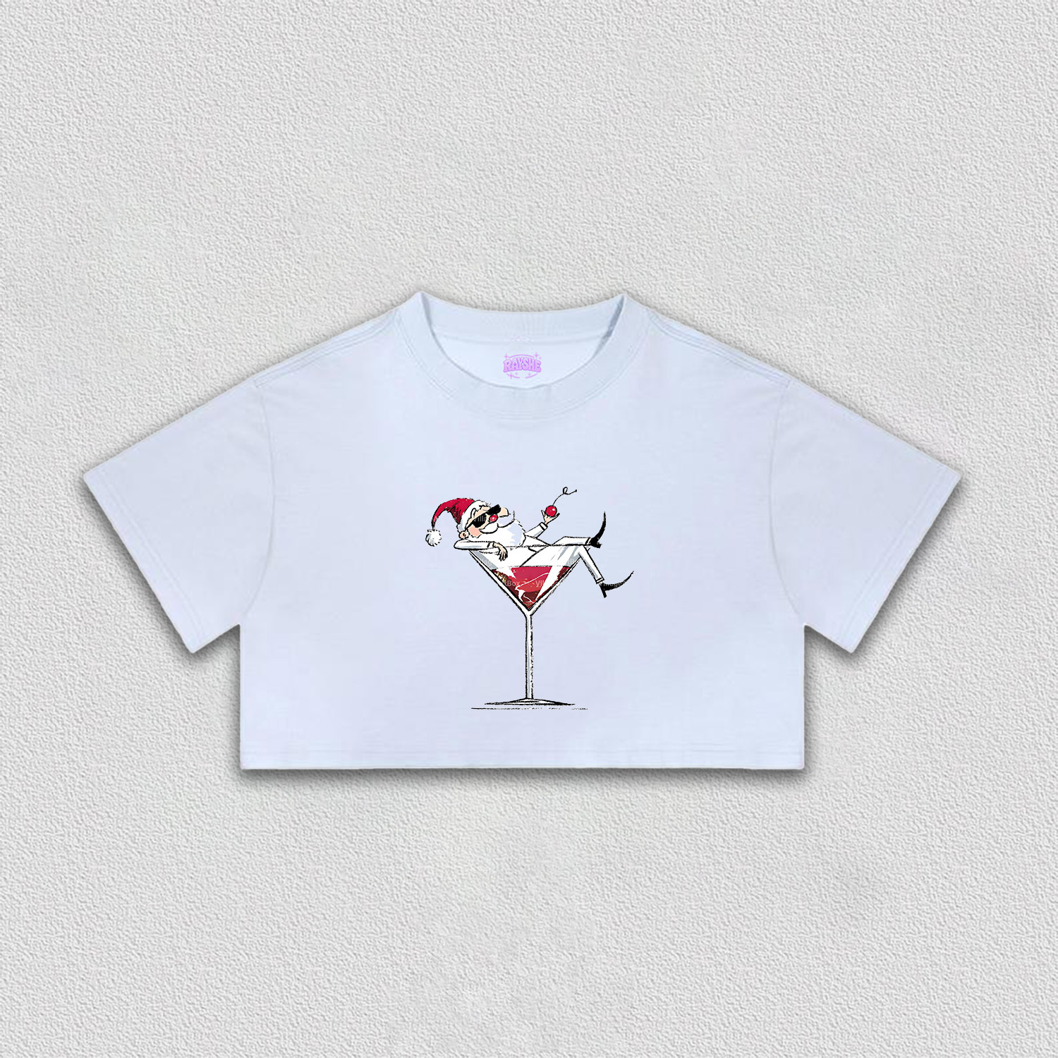 Christmas Collection Crop Tee-2