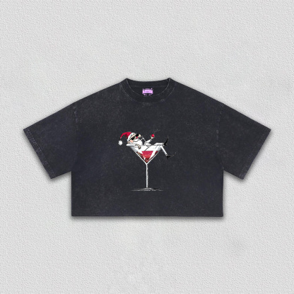 Christmas Collection Crop Tee-2